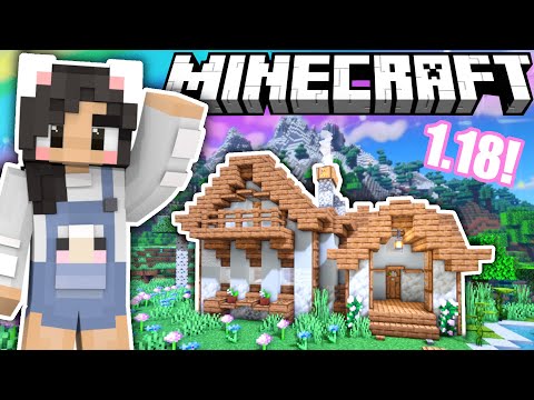 💙 A 1.18 Adventure! Minecraft Caves and Cliffs