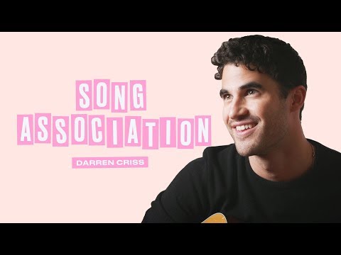 Darren Criss Sings The Killers, Whitney Houston, and Fall Out Boy | Song Association | ELLE