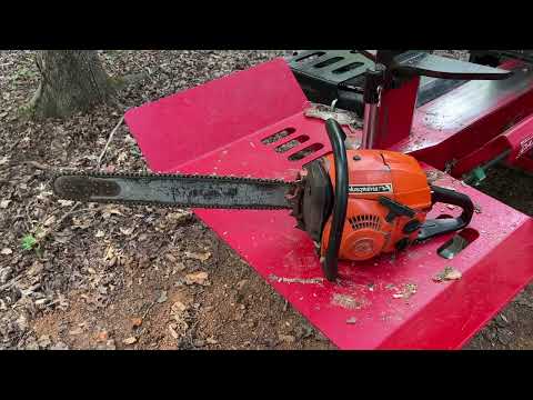 Vintage Husqvarna chainsaw - will it run? #husqvarna #firewood - #23