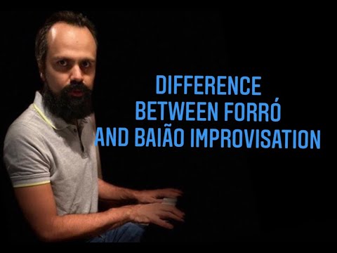 Quick Tip 82   The difference between forró and Baião improvisation