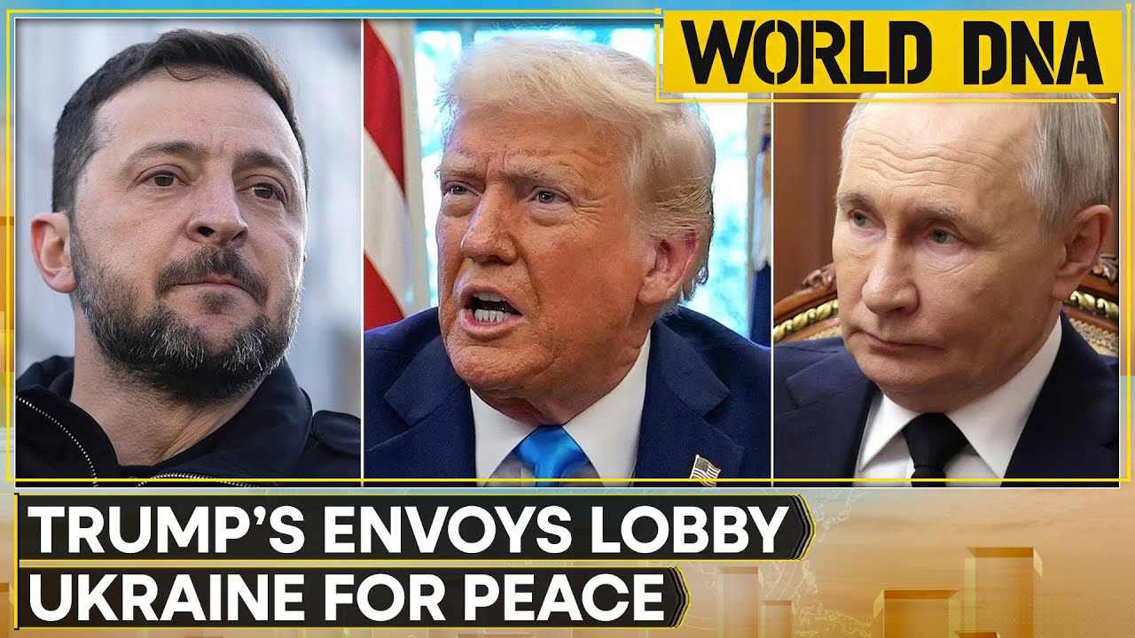 U.S.-Ukraine: U.S. Envoys Push Trump’s Peace Proposal in Ukraine |  WION World DNA