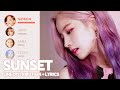 TWICE - SUNSET (Line Distribution + Lyrics) PATREON REQUESTED