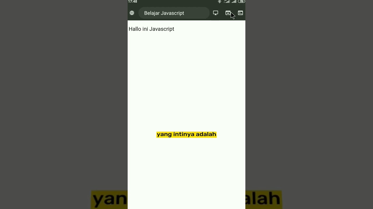 Tips Jitu Belajar Javascript di 2023 #shorts #coding #programming #javascript
