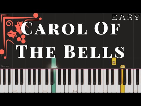 Carol Of The Bells | EASY Piano Tutorial