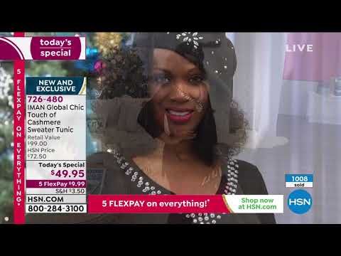 HSN | IMAN Global Chic Fashions 11.22.2020 - 12 AM