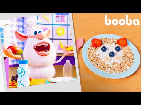 Booba 💥 Food Puzzle 🥛 Joghurt Gesichter ✨  Alle Episoden ansehen 😉 Lustige Cartoons für Kinder