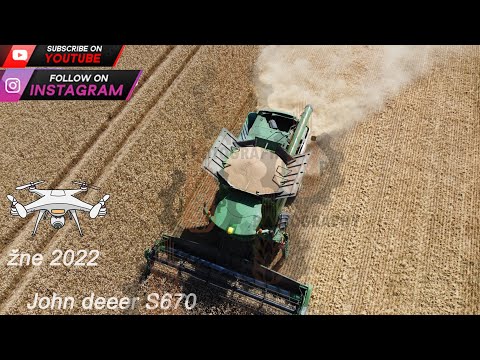 John Deere S670 - ZDV Výrava