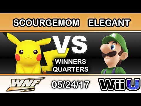 WNF 2.3 - SCB | Scourgemom (Pikachu) Vs. BSD | Elegant (Luigi) Winners Quarters - Smash Wii U