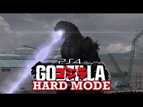 Godzilla (Vapor Breath) Hard Mode Longplay - GODZILLA [PS4]