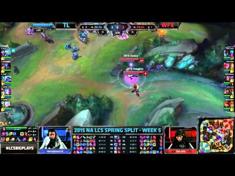 NA LCS Spring 2015 Highlights : Team Liquid vs Winterfox (W5D1)