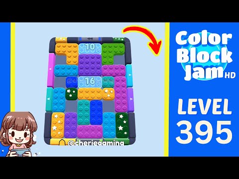 Color Block Jam Level 395 Solution Walkthrough