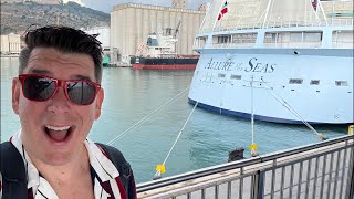 EMBARKATION LIVE from ALLURE of the SEAS | HIDE AND GO SEEK ON A MEGA SHIP!