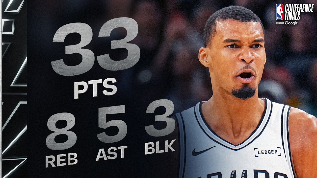 Wemby’s MONSTER Game 4 Performance Ties the WCF 😳 | May 24, 2026