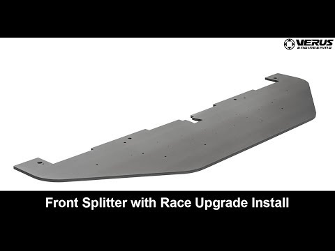 Street Front Splitter with Race Upgrade Install