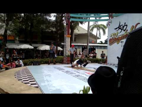 Zell vs Tflow/Top 8/Bboy world asia thailand 2013