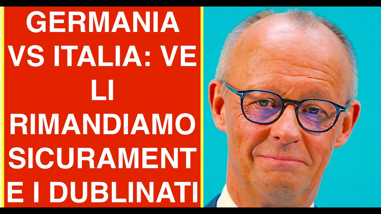GERMANIA VS ITALIA: "VE LI RIMANDIAMO SICURAMENTE I DUBLINATI"