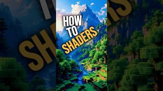 How to Install Shaders!!! #minecraft #tatorial #shaders
