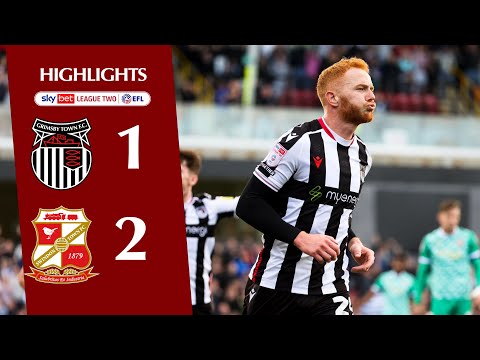 Grimsby Town (1) v Swindon Town (2) | Highlights