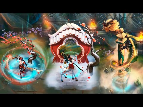 NEW Skins - Aurelion Mythic, Lillia Legendary, Yasuo, Katarina, Camille & Jayce - League of Legends