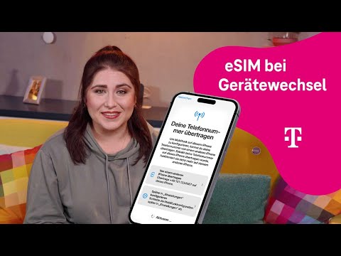 Telekom: eSIM when changing devices