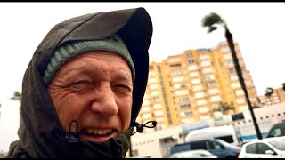 Andalucia EXTREMELY DANGEROUS weather in Nerja today - watch this