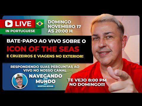 Thumbnail for Icon of the Seas | Bate-Papo ao vivo sobre o maior navio de cruzeiros do mundo!