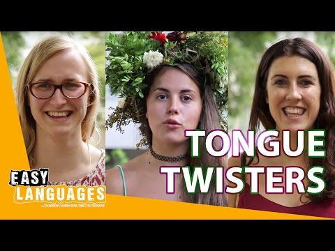 18 Tongue Twisters from around the World
