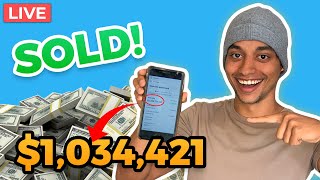 How I sold my dropshipping store ($1,000,000 profit)