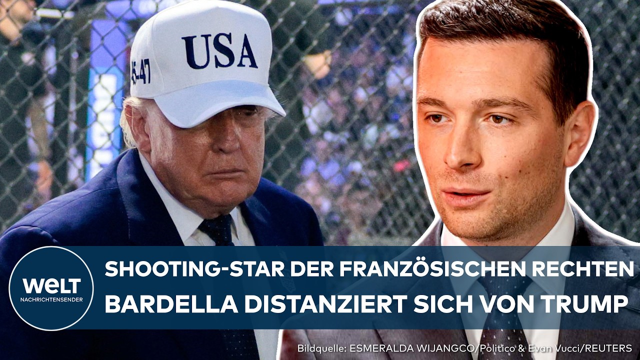 FRANKREICH: Rassemblement National bricht mit Trump! Bardella distanziert sich vom US-Präsidenten