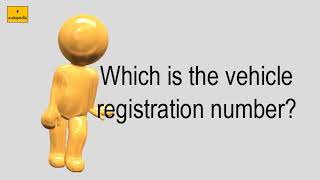 Which Is The Vehicle Registration Number?