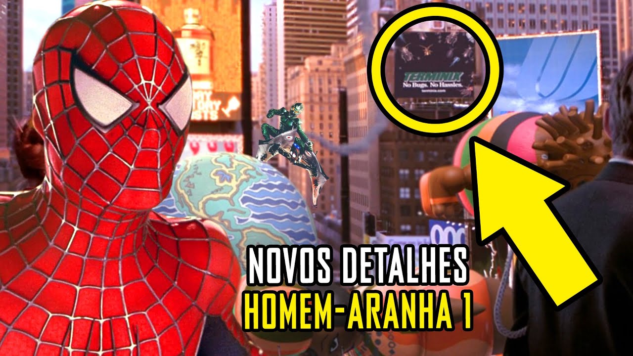 55 DETALHES que você perdeu em HOMEM ARANHA 1 (Easter eggs + referências)