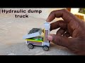 Matchbox Tipper Truck Making How To Make Hydraulic Dump Truck Truck Toy Making MRINDIANHACKER