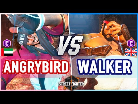SF6 🔥 Angrybird (Rashid) vs Ending Walker (Ryu) 🔥 Street Fighter 6