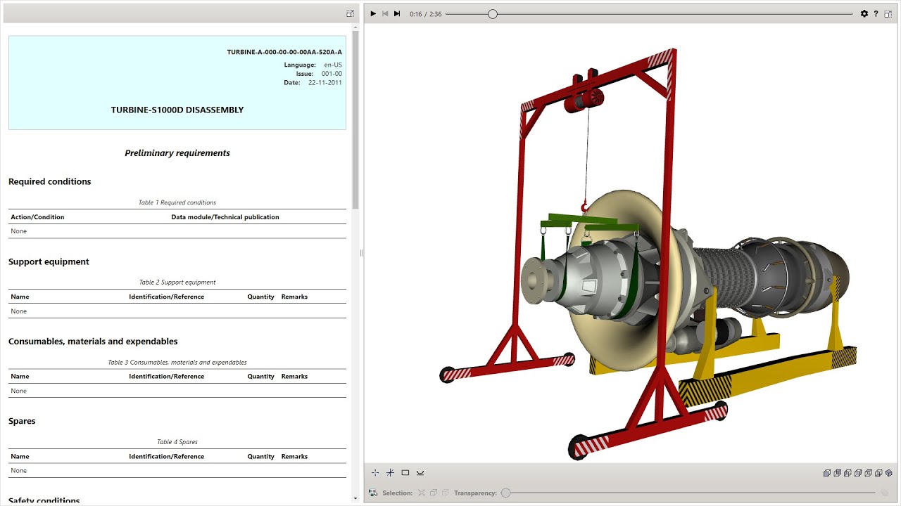 TURBINE  DISASSEMBLY PRC S1000D4 0 PRC EN