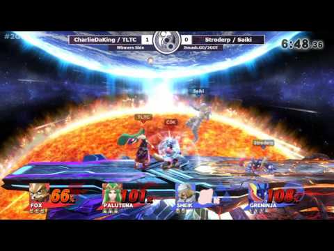 2GGT: Pink Fresh Saga - CharlieDaking/TLTC Vs. Stroderp/Saiki Winners Side - Smash Wii U
