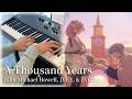 A Thousand Years X Frieren Piano Solo Cover John Michael Howell JVKE ZVC