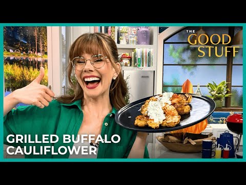 Mary Makes Her Grilled Buffalo Cauliflower Recipe | The Good Stuff with Mary Berg