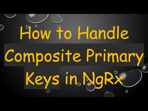 How to Handle Composite Primary Keys in NgRx