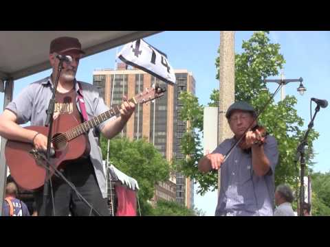 Fox and Branch do a Fiddle Tune at Bastille Days
