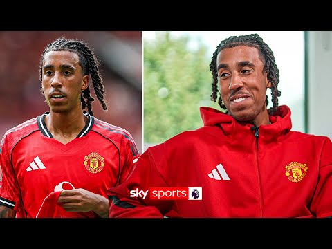"Man Utd have a really good team" | Leny Yoro on what Manchester United need to improve
