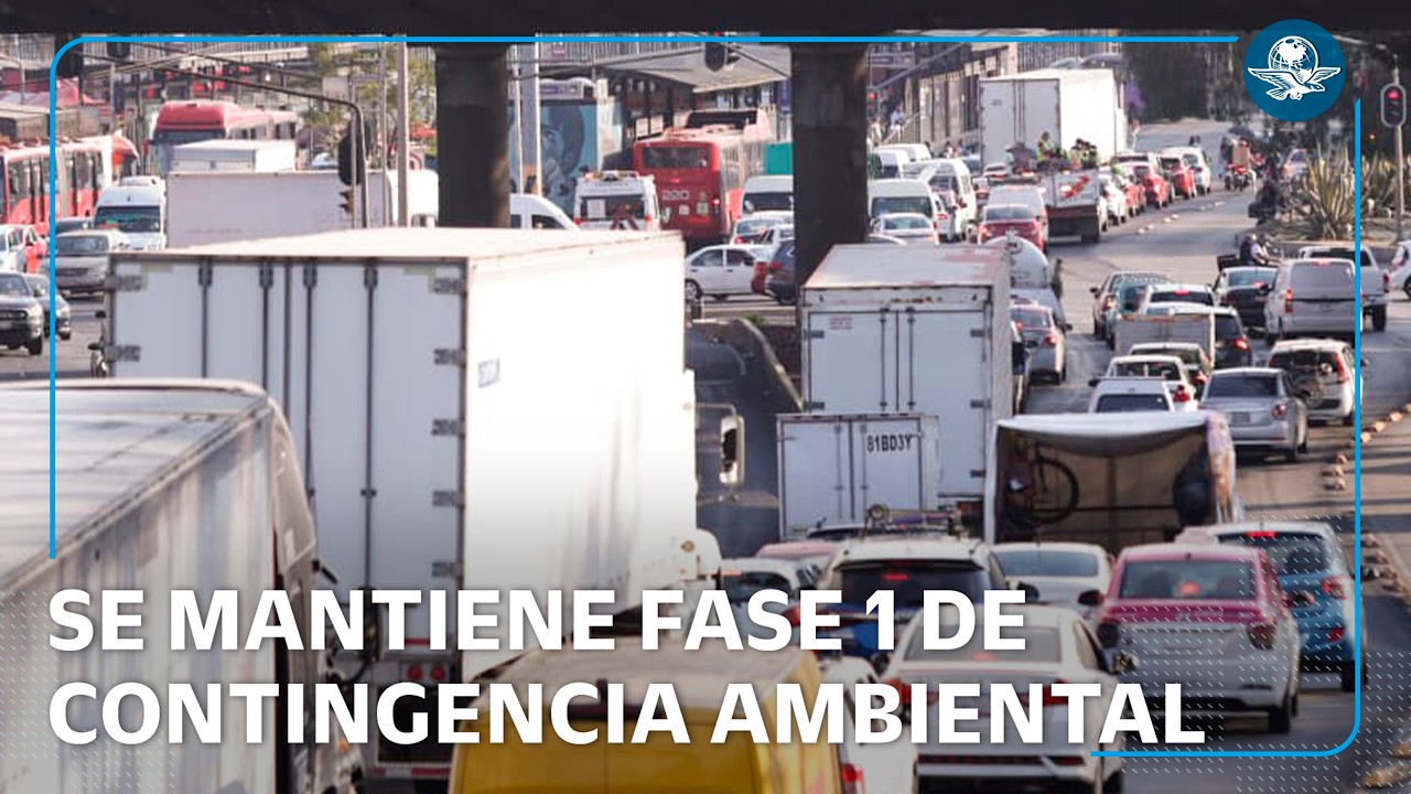 Contingencia ambiental se mantiene Fase 1; estiman mala calidad del aire este viernes 13