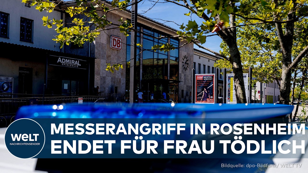 ROSENHEIM: Tödlicher Messerangriff auf 31-Jährige – Tatverdächtiger gefasst, Motiv unklar