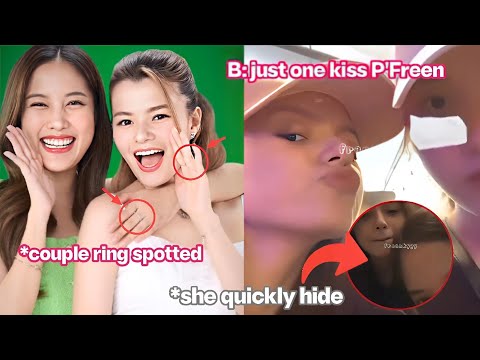 Freen felt shy when Becky revealed their sleepover to everyone by showing Freen on camera.