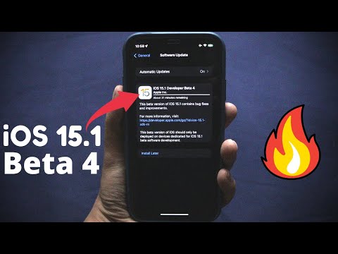 iOS 15.1 Beta 4 Update on iPhone XR !