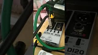 Video thumbnail for Behringer Ultra-DI DI20  best sound for instrument #instrument #behringer #fyu #fyi by BlackstaR PH™