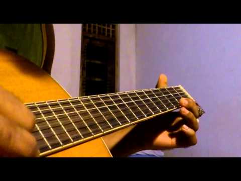 Ran samanalain(Ramya) on guitar by  vishwa gopallawa