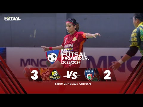 FULL MATCH LIGA FUTSAL PROFESIONAL 2023/2024 Kebumen United VS Netic FC