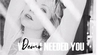Carly Rae Jepsen - When I Needed You [Demo]