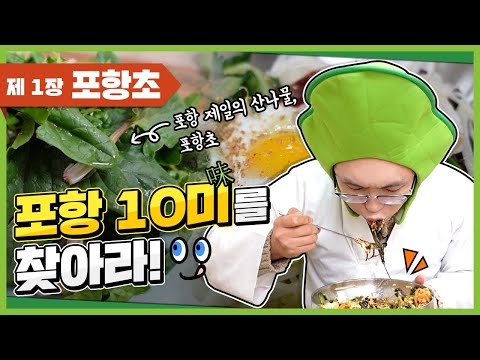 포항10미(味)를 찾아라ㅣ제1장 &#39;포항초&#39;