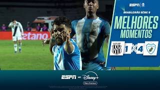 COM UM A MENOS, LONDRINA GOLEIA A PONTE PRETA E ENCERRA JEJUM NA SÉRIE B | MELHORES MOMENTOS